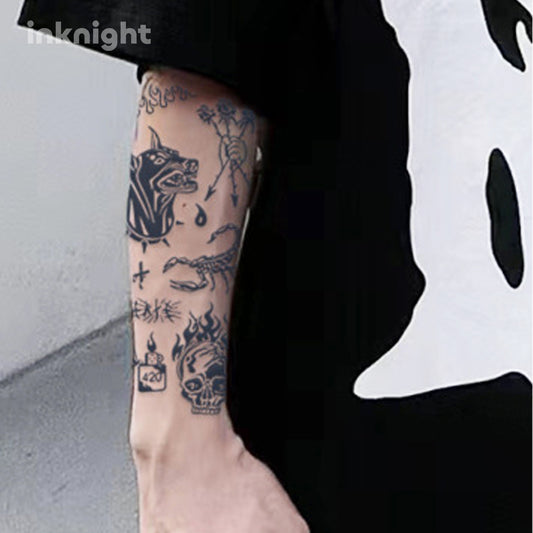Rebel Tattoo Pack - hc-206 / 4.3x7.1in