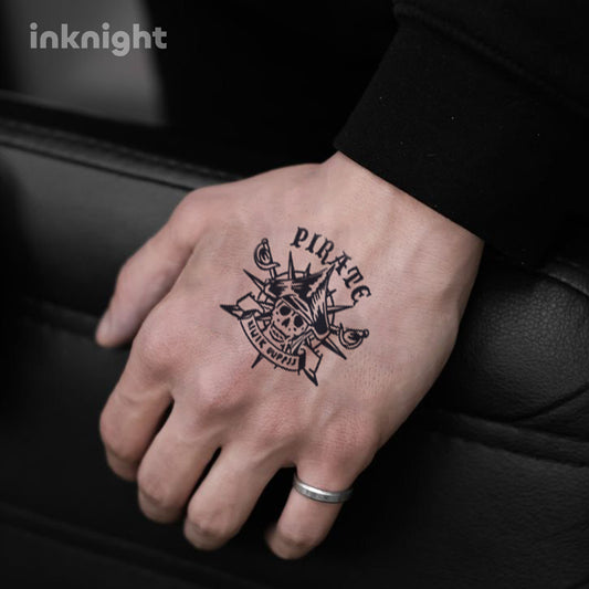 Rebel of the Sea: Pirate Tattoo Pack - hc-352 / 4.3x7.1in